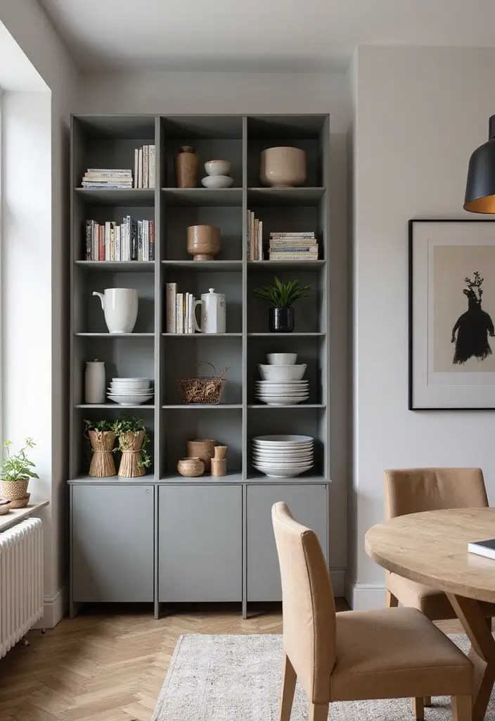 25 Crockery Units Modern Designs That Add Style to Dining Spaces 11 25 Crockery Units Modern Designs That Add Style to Dining Spaces - 11. Functional Modular Units