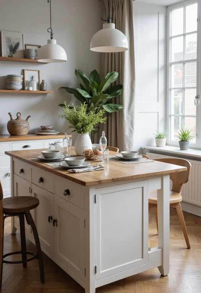 25 Crockery Units Modern Designs That Add Style to Dining Spaces 19 25 Crockery Units Modern Designs That Add Style to Dining Spaces - 19. Elegant Dining Room Islands