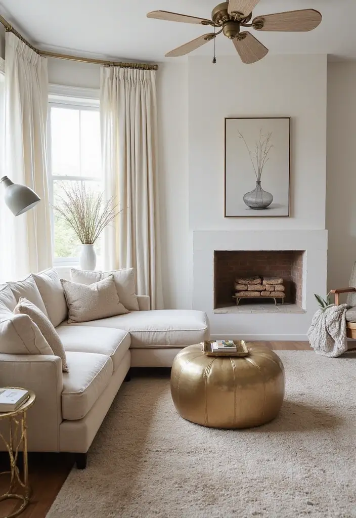25 Luxury Apartment Decor Ideas That Maximize Elegance - 1. Chic Neutral Palette