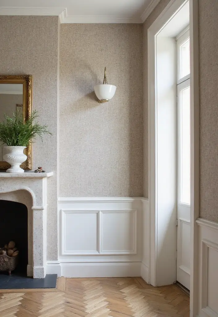 25 Luxury Apartment Decor Ideas That Maximize Elegance - 12. Textured Wall Treatments