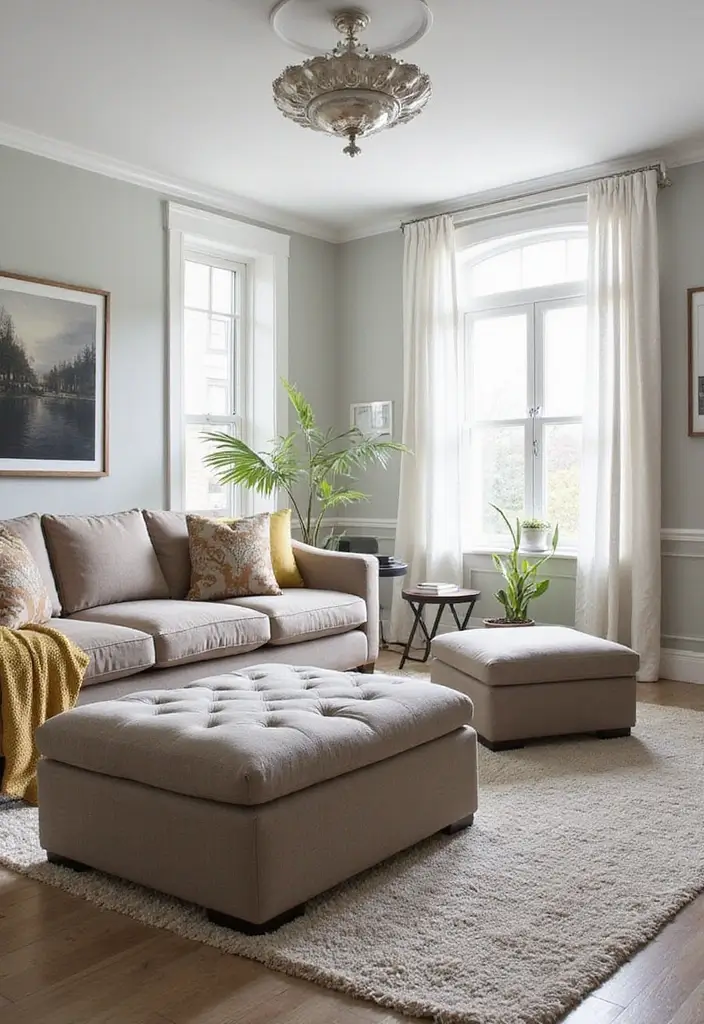 25 Luxury Apartment Decor Ideas That Maximize Elegance - 13. Multi-functional Furniture