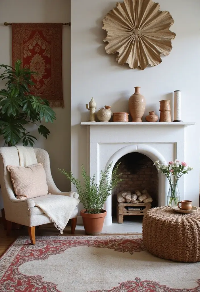 25 Luxury Apartment Decor Ideas That Maximize Elegance - 15. Artisan Touches