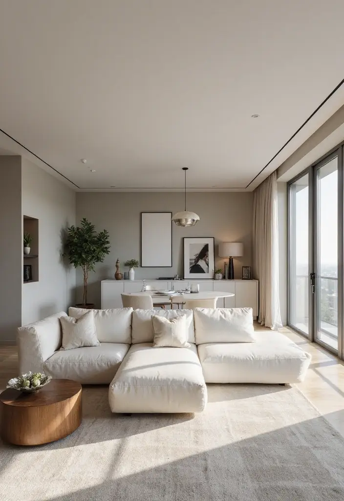 25 Luxury Apartment Decor Ideas That Maximize Elegance - 21. Minimalist Design