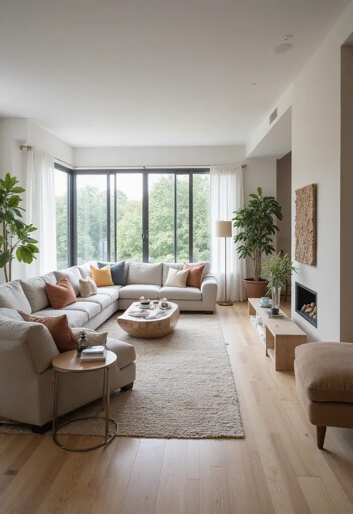 25 Luxury Apartment Decor Ideas That Maximize Elegance - 23. Open Floor Layout