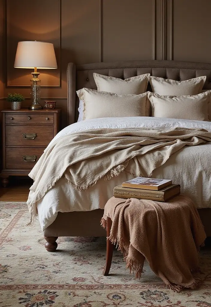 25 Luxury Apartment Decor Ideas That Maximize Elegance - 5. Luxurious Textiles