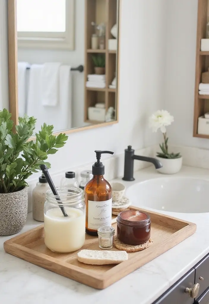 25 Modern Bathroom Decor Ideas for a Chic Refresh - 18. Use Functional Decor