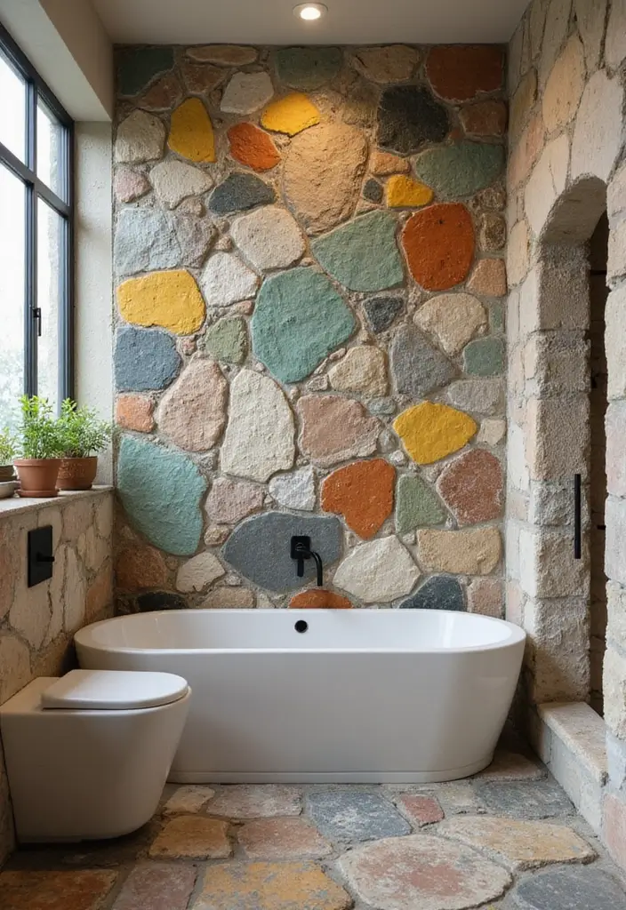 25 Modern Bathroom Decor Ideas for a Chic Refresh - 3. Use Recycled Materials