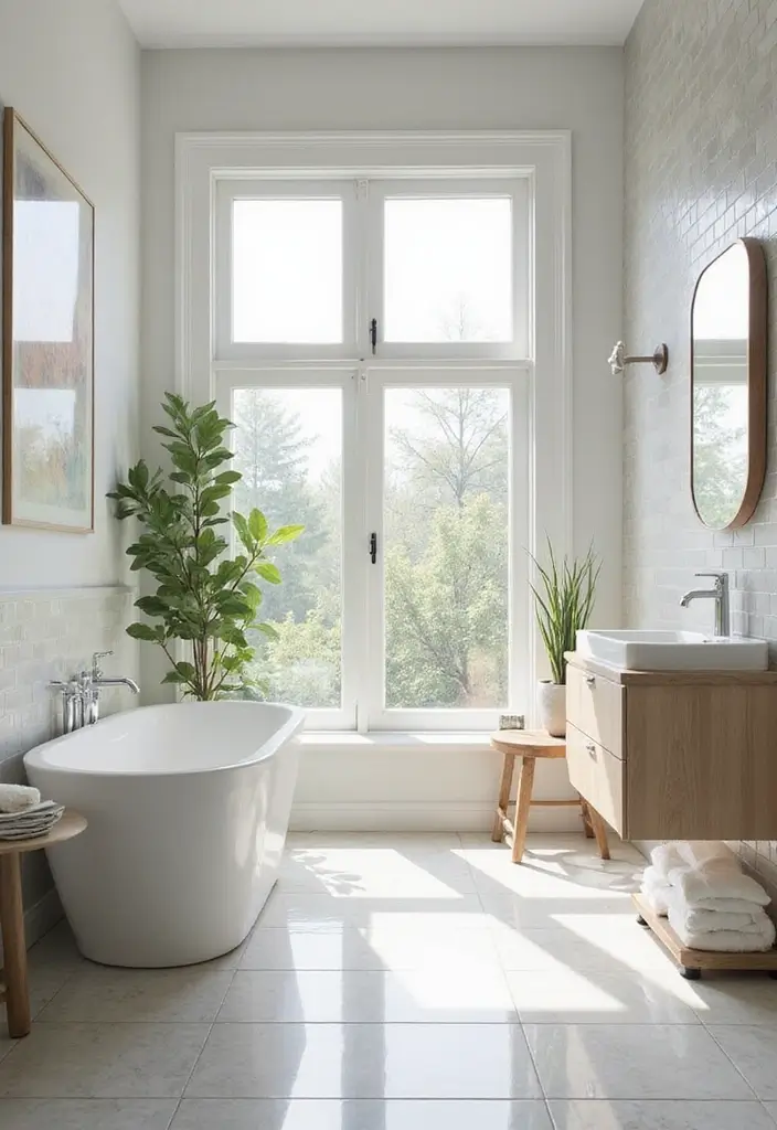 25 Modern Bathroom Decor Ideas for a Chic Refresh - 9. Integrate Natural Lighting