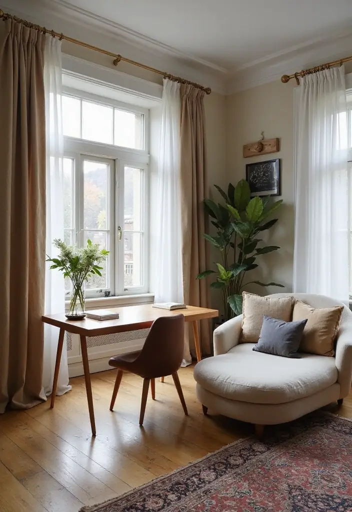 25 Modern Home Office Designs That Boost Productivity - 10. Multi-Functional Spaces