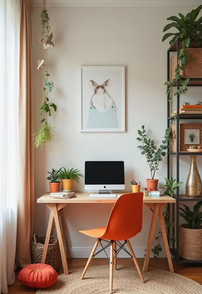 25 Modern Home Office Designs That Boost Productivity - 25. The Fun Factor