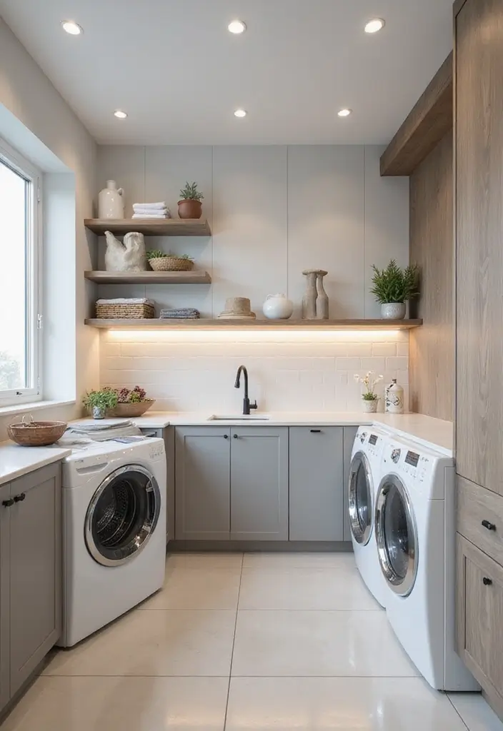 25 Modern Laundry Room Designs That Make Chores Stylish 18 25 Modern Laundry Room Designs That Make Chores Stylish - 18. Efficient Layouts