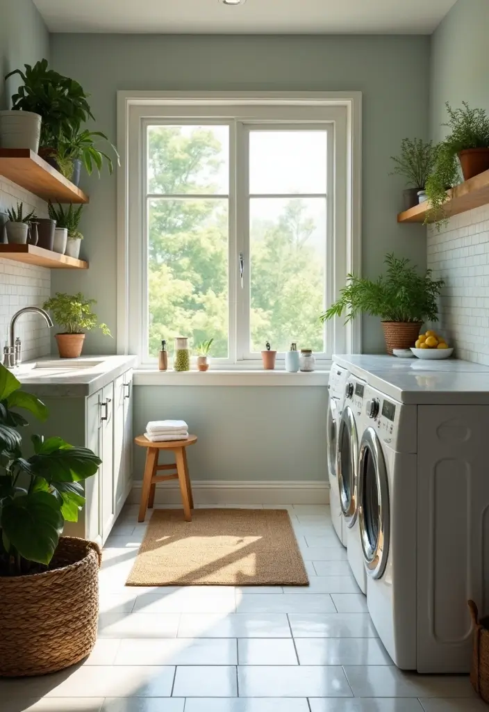25 Modern Laundry Room Designs That Make Chores Stylish 25 25 Modern Laundry Room Designs That Make Chores Stylish - 25. Laundry Room Feng Shui