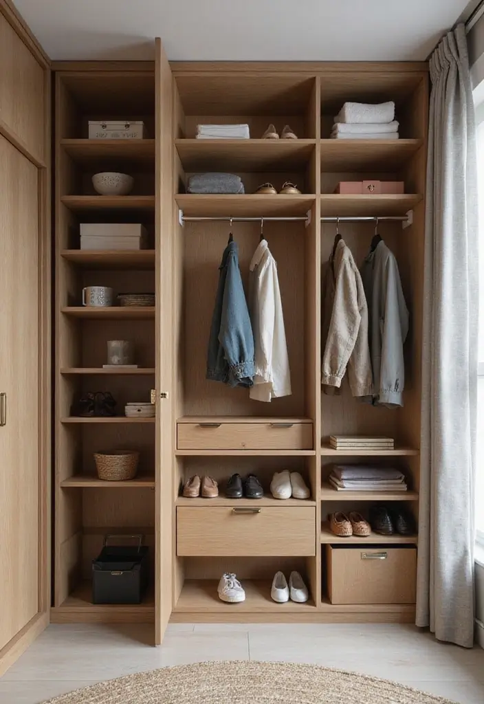 25 Wardrobe Design Modern Styles That Maximize Space 1 25 Wardrobe Design Modern Styles That Maximize Space - 1. Vertical Storage Wonders