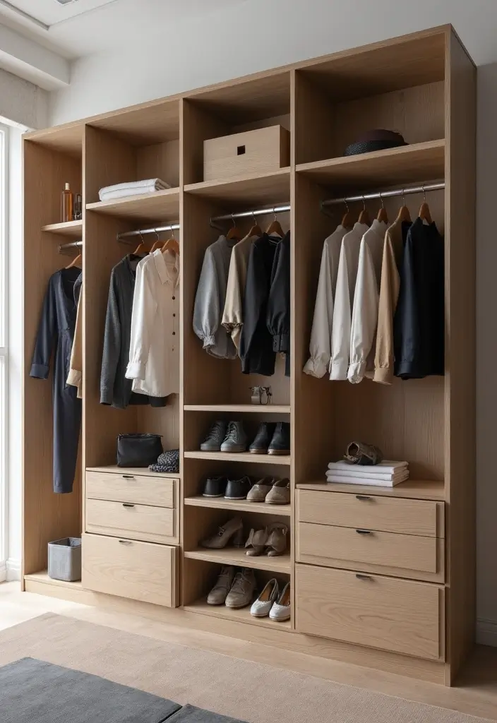 25 Wardrobe Design Modern Styles That Maximize Space 10 25 Wardrobe Design Modern Styles That Maximize Space - 10. Modular Wardrobe Systems