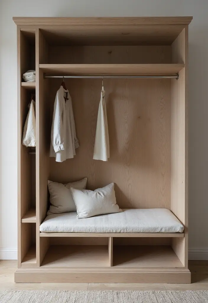 25 Wardrobe Design Modern Styles That Maximize Space 4 25 Wardrobe Design Modern Styles That Maximize Space - 4. Multi-Functional Furniture