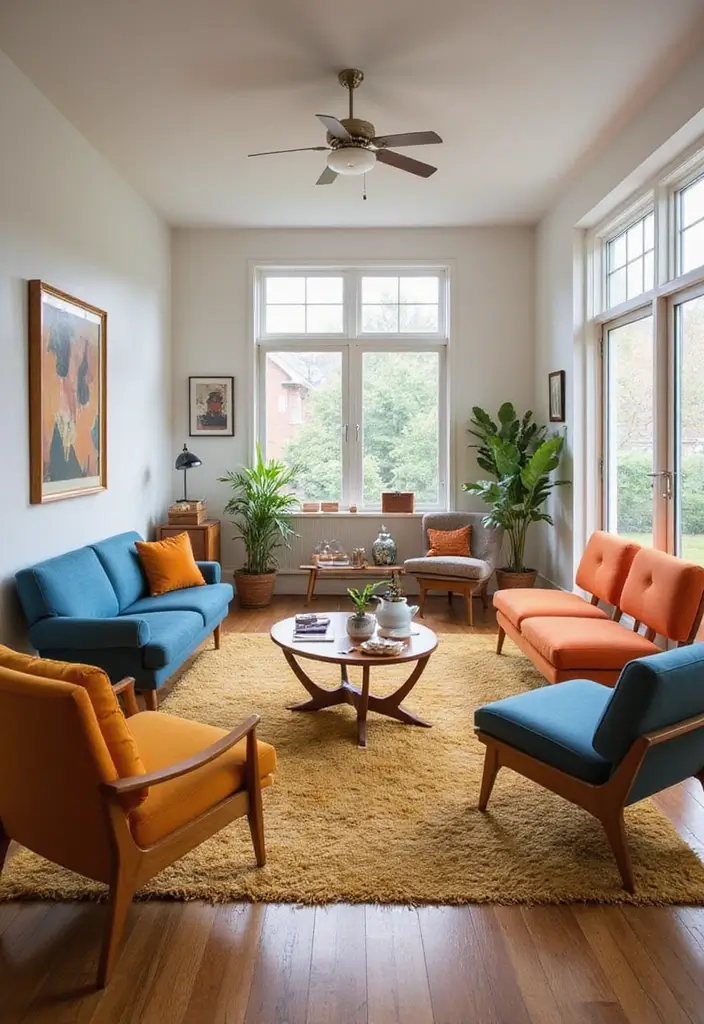 26 Living Room Ideas Modern Style for Effortless Sophistication 7 26 Living Room Ideas Modern Style for Effortless Sophistication - 7. Mid-Century Modern Charm