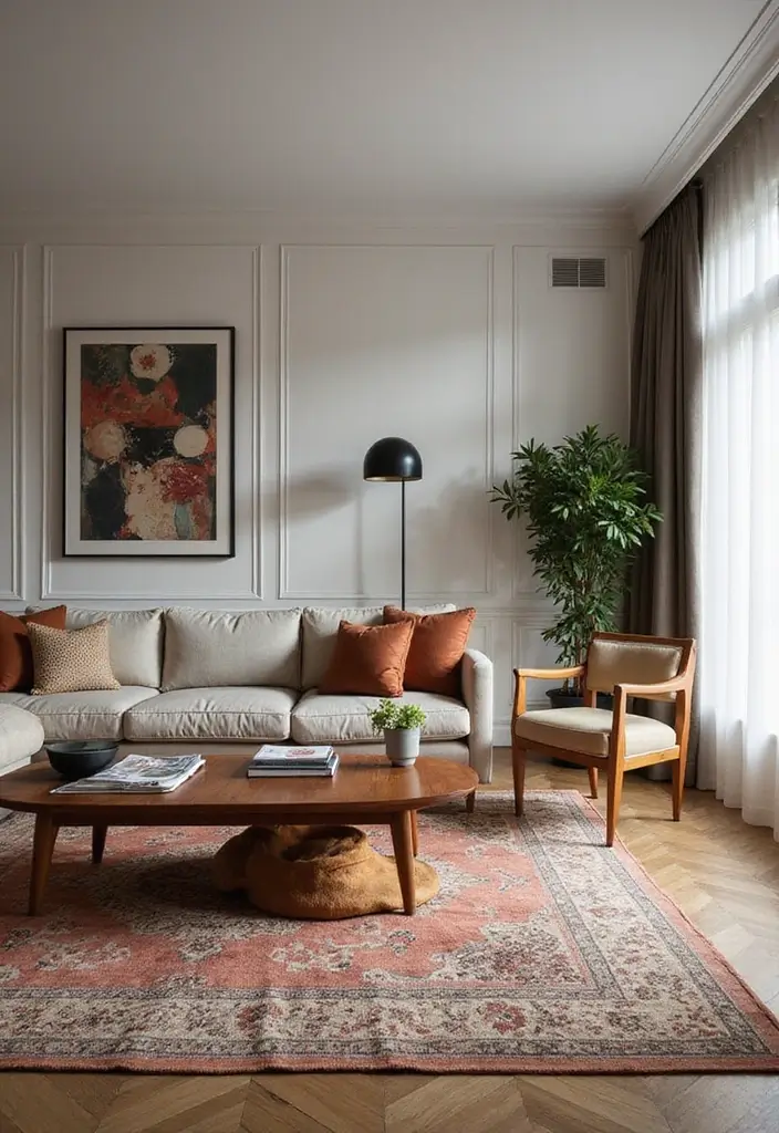 26 Luxury Living Room Inspirations to Elevate Your Home 10 26 Luxury Living Room Inspirations to Elevate Your Home - 10. Eclectic Fusion