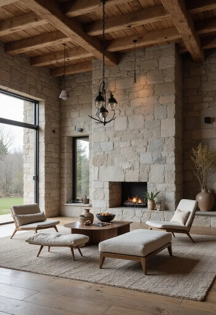 26 Luxury Living Room Inspirations to Elevate Your Home 16 26 Luxury Living Room Inspirations to Elevate Your Home - 16. Modern Rustic