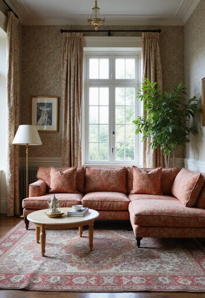 26 Luxury Living Room Inspirations to Elevate Your Home 22 26 Luxury Living Room Inspirations to Elevate Your Home - 22. Playful Patterns