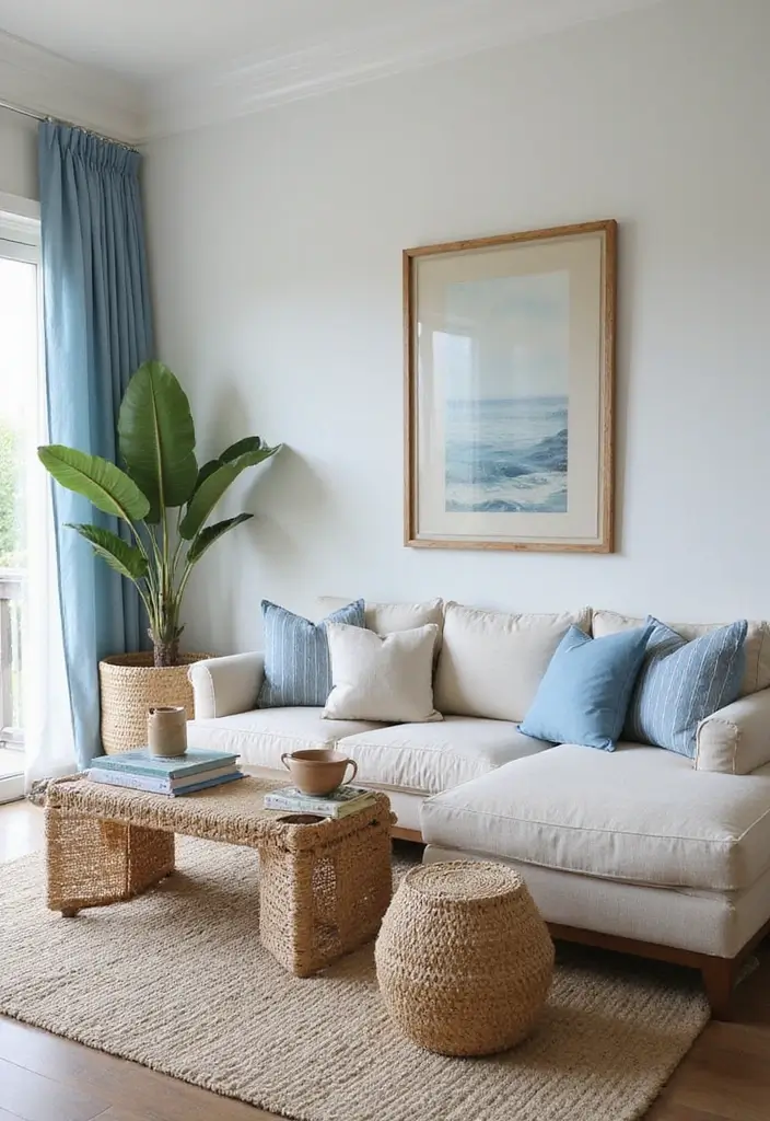 26 Luxury Living Room Inspirations to Elevate Your Home 3 26 Luxury Living Room Inspirations to Elevate Your Home - 3. Coastal Calm