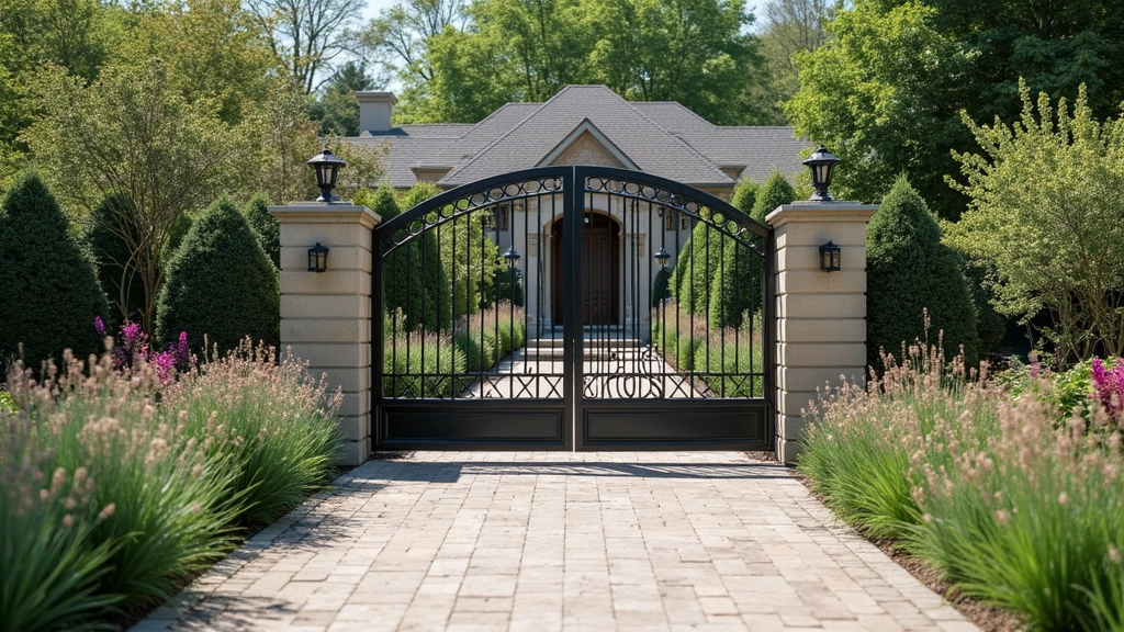 26 Modern Iron Gate Designs That Redefine Curb Appeal