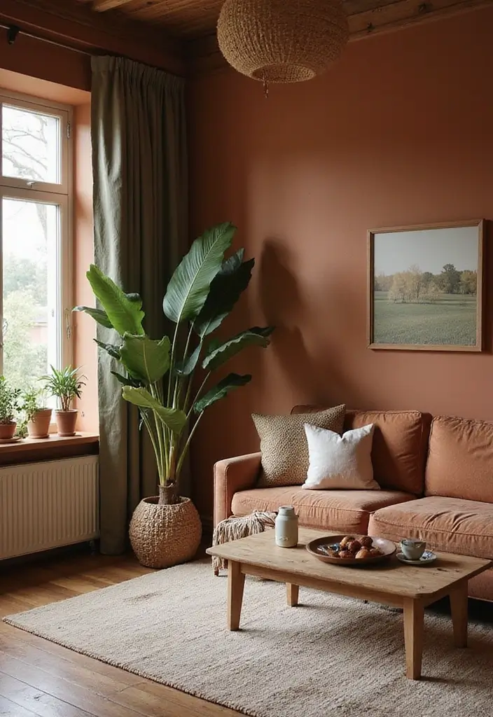 26 Modern Living Room Decor Trends to Try Now 5 26 Modern Living Room Decor Trends to Try Now - 5. Earthy Color Palettes