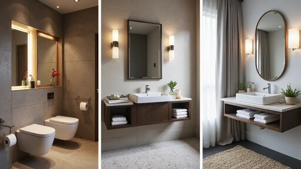 26 Modern Powder Room Inspirations That Wow Guests