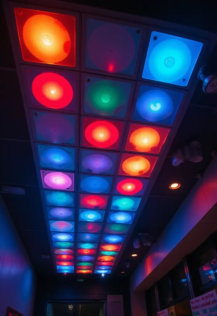 27 Ceiling Design Modern Looks That Elevate Any Room 27 27 Ceiling Design Modern Looks That Elevate Any Room - 27. Customizable Lighting Panels