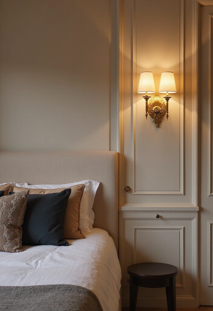 27 Luxury Bedroom Ideas That Define Modern Elegance 19 27 Luxury Bedroom Ideas That Define Modern Elegance - 19. Elegant Wall Sconces