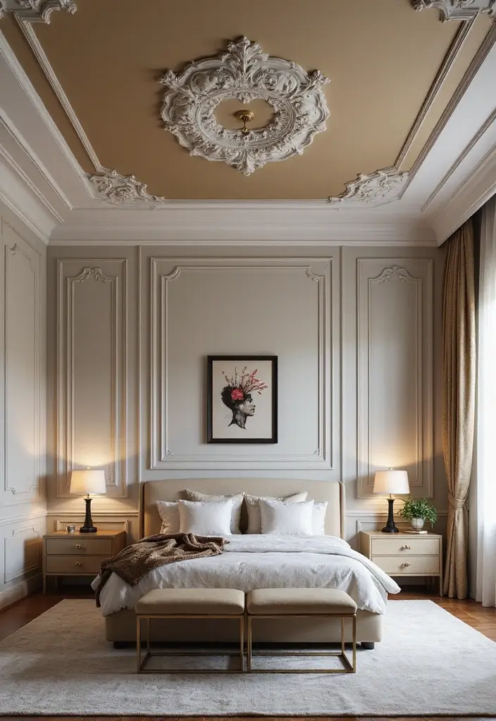 27 Luxury Bedroom Ideas That Define Modern Elegance 22 27 Luxury Bedroom Ideas That Define Modern Elegance - 22. Stylish Ceiling Designs