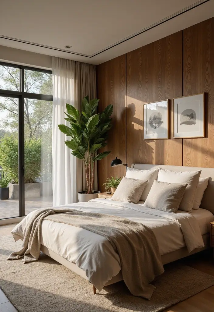 27 Luxury Bedroom Ideas That Define Modern Elegance 23 27 Luxury Bedroom Ideas That Define Modern Elegance - 23. Incorporate Natural Elements