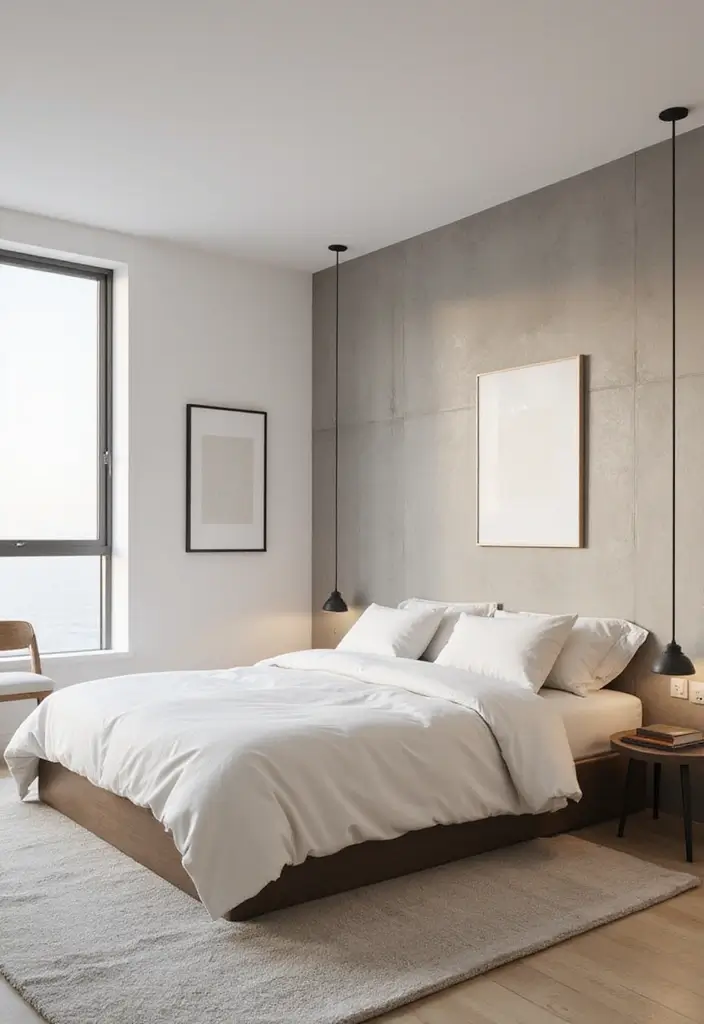 27 Luxury Bedroom Ideas That Define Modern Elegance 4 27 Luxury Bedroom Ideas That Define Modern Elegance - 4. Minimalistic Furniture Choices