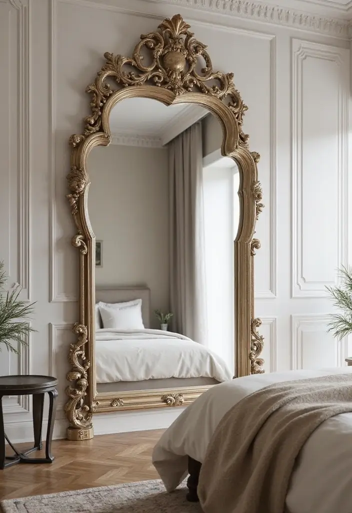 27 Luxury Bedroom Ideas That Define Modern Elegance 9 27 Luxury Bedroom Ideas That Define Modern Elegance - 9. Statement Mirrors