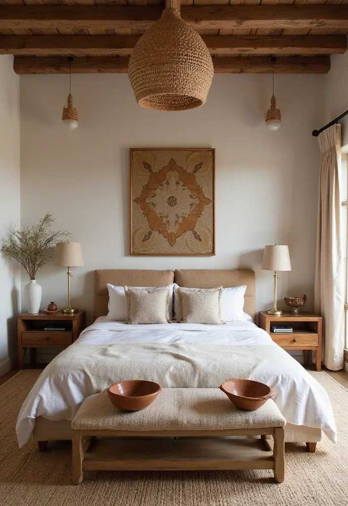 27 Master Bedroom Decor Modern Ideas for Timeless Comfort 11 27 Master Bedroom Decor Modern Ideas for Timeless Comfort - 11. Artisanal Touches