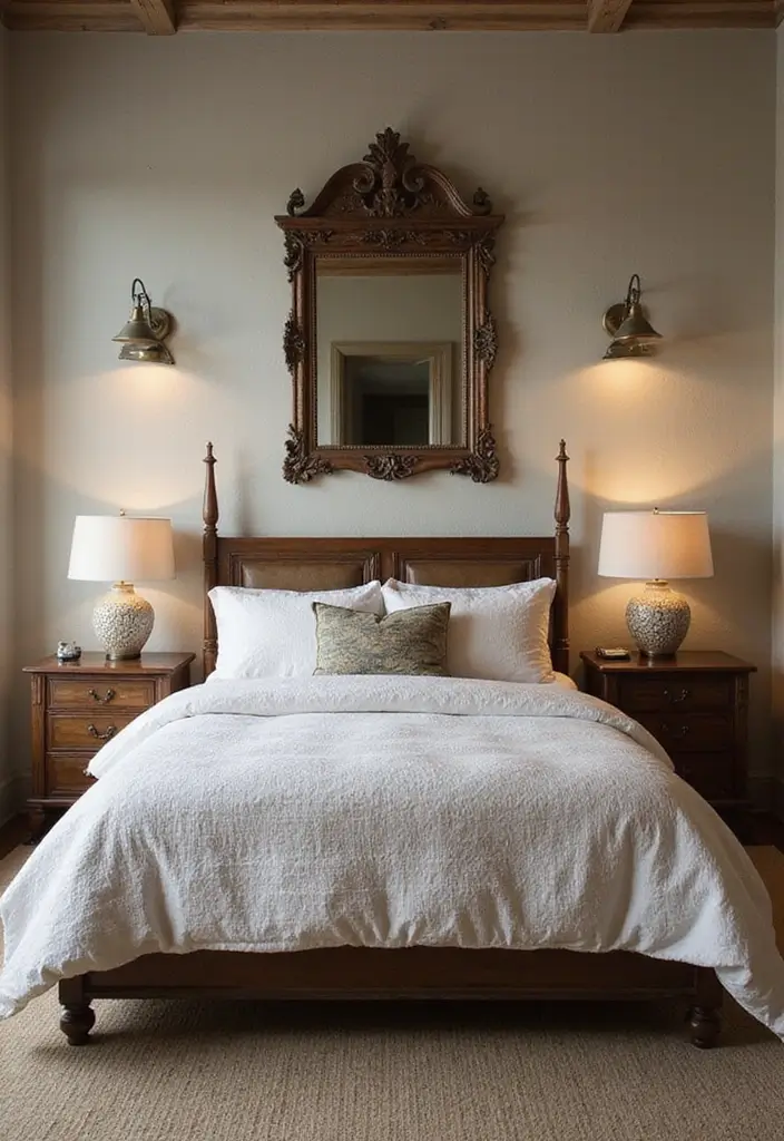 27 Master Bedroom Decor Modern Ideas for Timeless Comfort 12 27 Master Bedroom Decor Modern Ideas for Timeless Comfort - 12. Vintage Accents