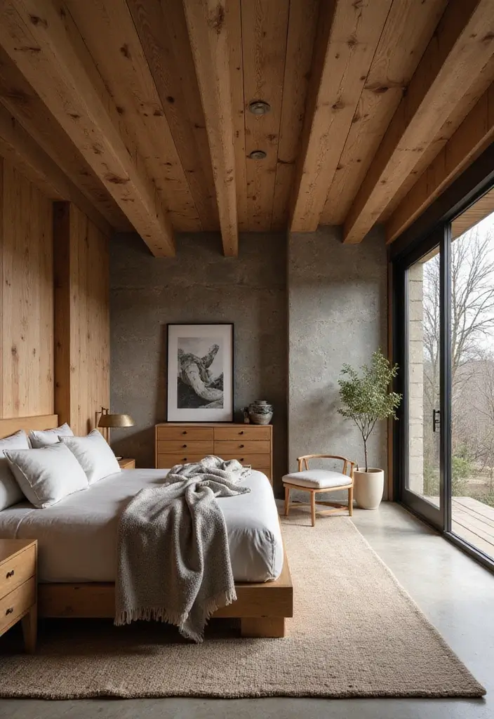 27 Master Bedroom Decor Modern Ideas for Timeless Comfort 19 27 Master Bedroom Decor Modern Ideas for Timeless Comfort - 19. Natural Elements