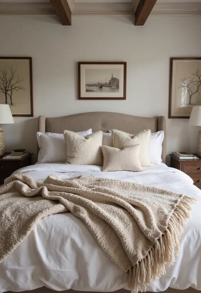 27 Master Bedroom Decor Modern Ideas for Timeless Comfort 25 27 Master Bedroom Decor Modern Ideas for Timeless Comfort - 25. Soft Textiles