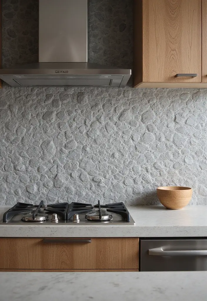 27 Modern Grey Kitchen Ideas That Balance Sleek and Warmth 17 27 Modern Grey Kitchen Ideas That Balance Sleek and Warmth - 17. Grey Mosaic Tiles