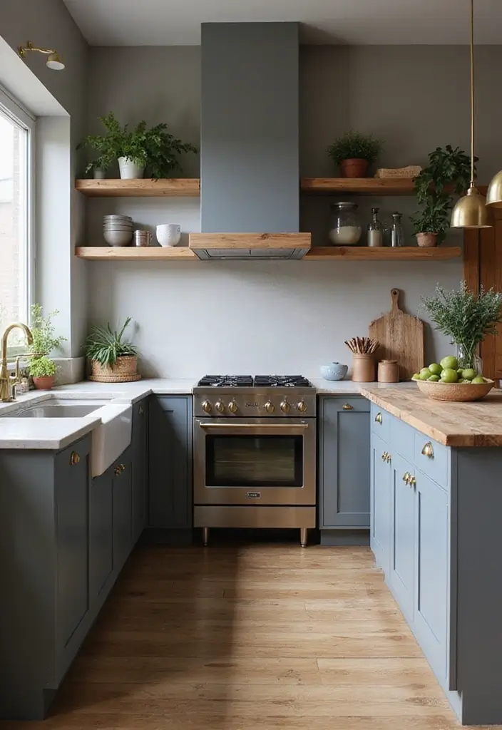 27 Modern Grey Kitchen Ideas That Balance Sleek and Warmth 5 27 Modern Grey Kitchen Ideas That Balance Sleek and Warmth - 5. Grey Paint with Warm Undertones