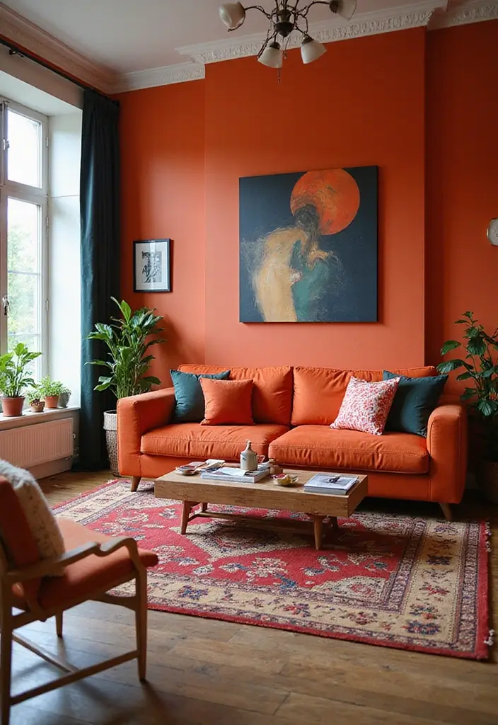 27 Modern House Interior Design Ideas for a Dream Home 21 27 Modern House Interior Design Ideas for a Dream Home - 21. Bold Color Palettes