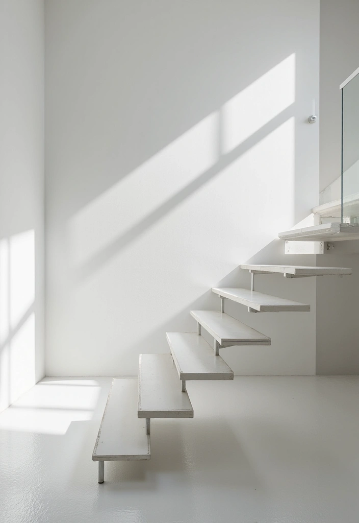 27 Modern Staircase Designs That Double as Art Pieces 15 27 Modern Staircase Designs That Double as Art Pieces - 15. Minimalist Open Risers
