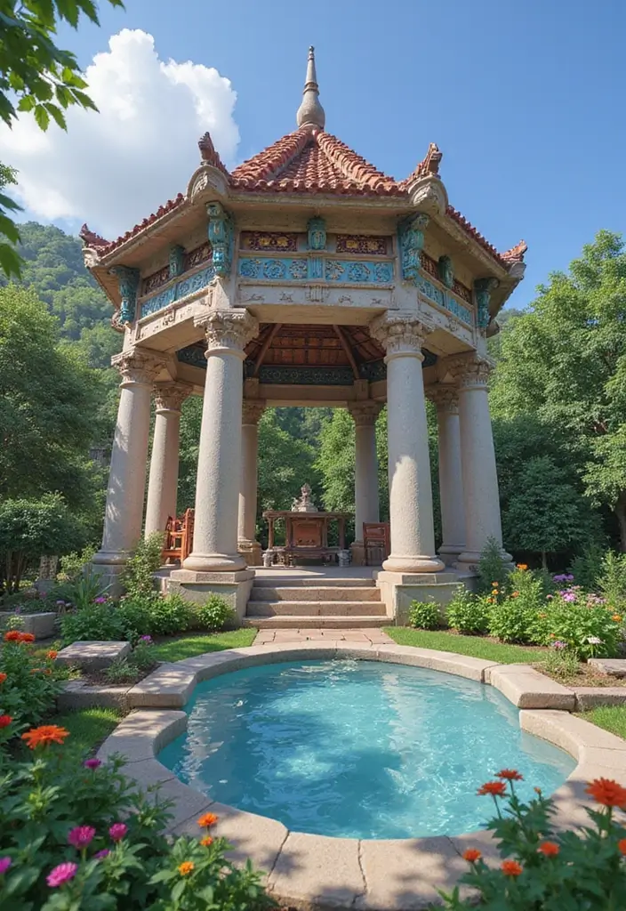 28 Minecraft Modern House Builds That Inspire Creativity 18 28 Minecraft Modern House Builds That Inspire Creativity - 18. Artistic Pavilion