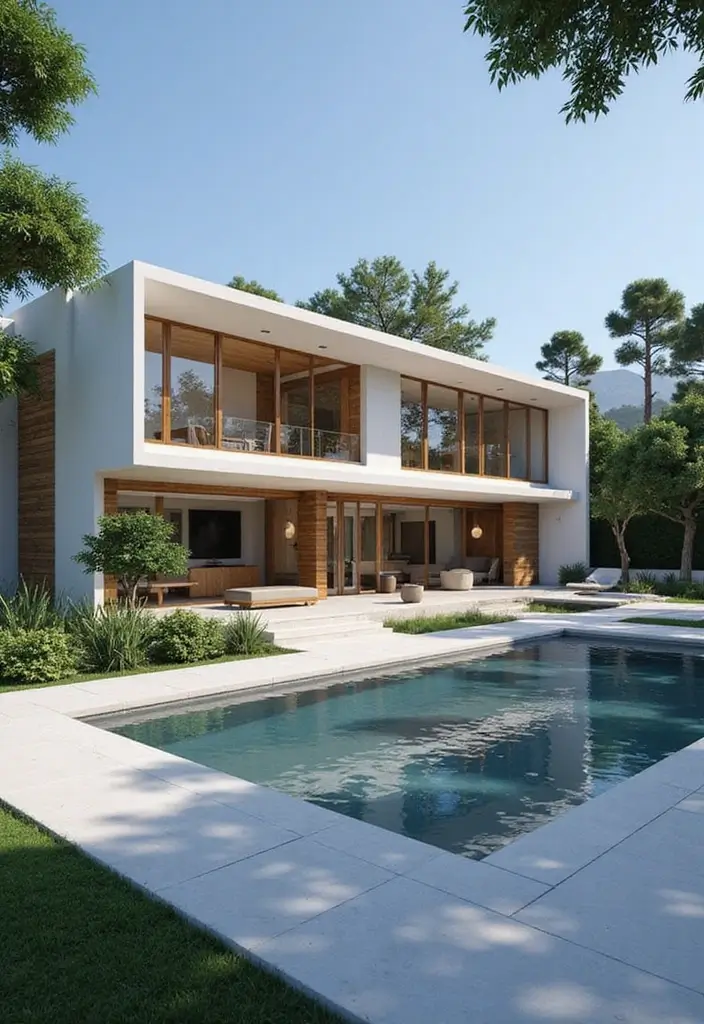 28 Minecraft Modern House Builds That Inspire Creativity 4 28 Minecraft Modern House Builds That Inspire Creativity - 4. Futuristic Smart Home