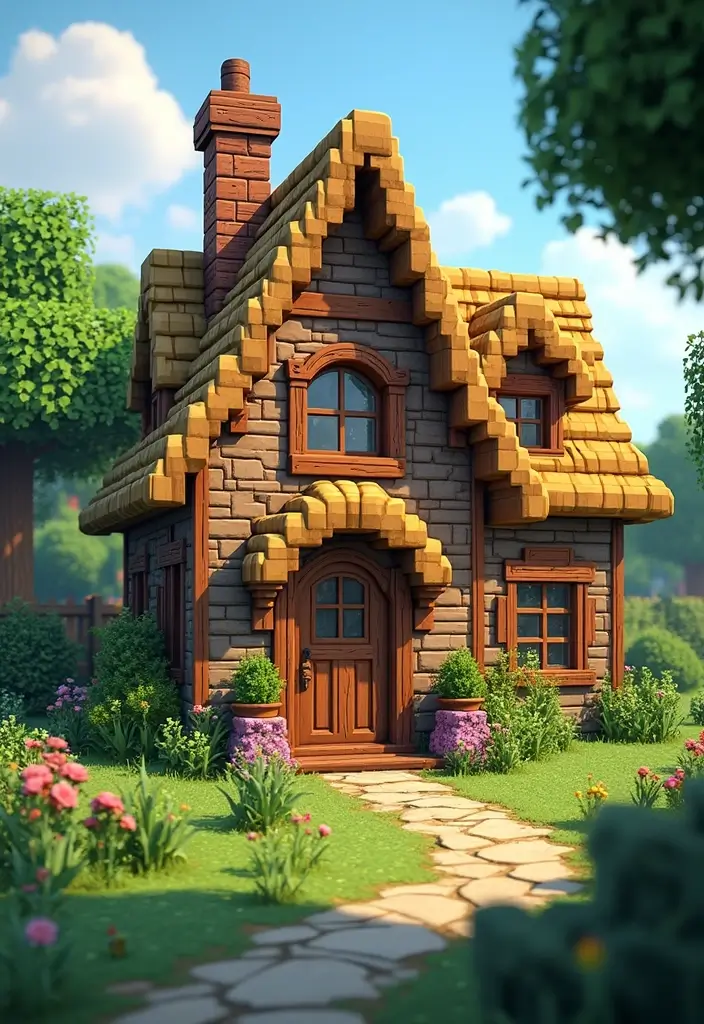 28 Minecraft Modern House Builds That Inspire Creativity 9 28 Minecraft Modern House Builds That Inspire Creativity - 9. Charming Cottage