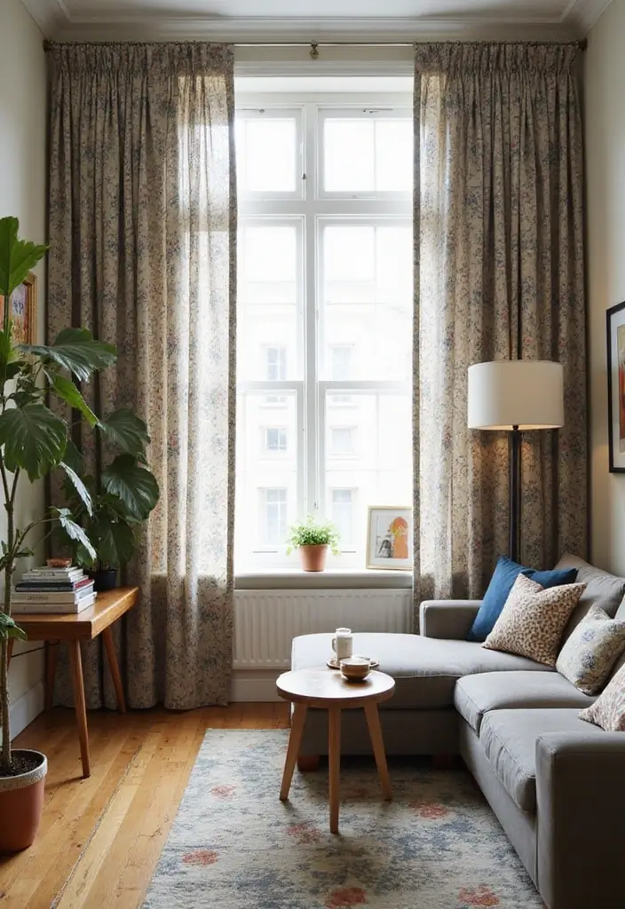 28 Modern Curtains for Living Room That Transform Your Space 24 28 Modern Curtains for Living Room That Transform Your Space - 24. Custom Prints