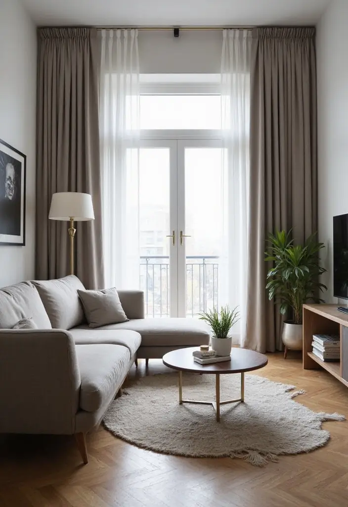 28 Modern Curtains for Living Room That Transform Your Space 25 28 Modern Curtains for Living Room That Transform Your Space - 25. Smart Fabrics