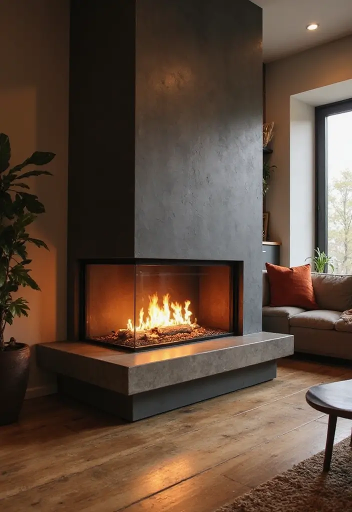 28 Modern Fireplace Designs That Add Warmth and Luxury 3 28 Modern Fireplace Designs That Add Warmth and Luxury - 3. Bioethanol Fireplaces