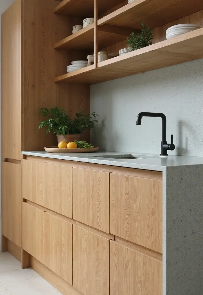 28 Modern Kitchens That Blend Function and Sleek Style 1 28 Modern Kitchens That Blend Function and Sleek Style - 1. Eco-Friendly Materials