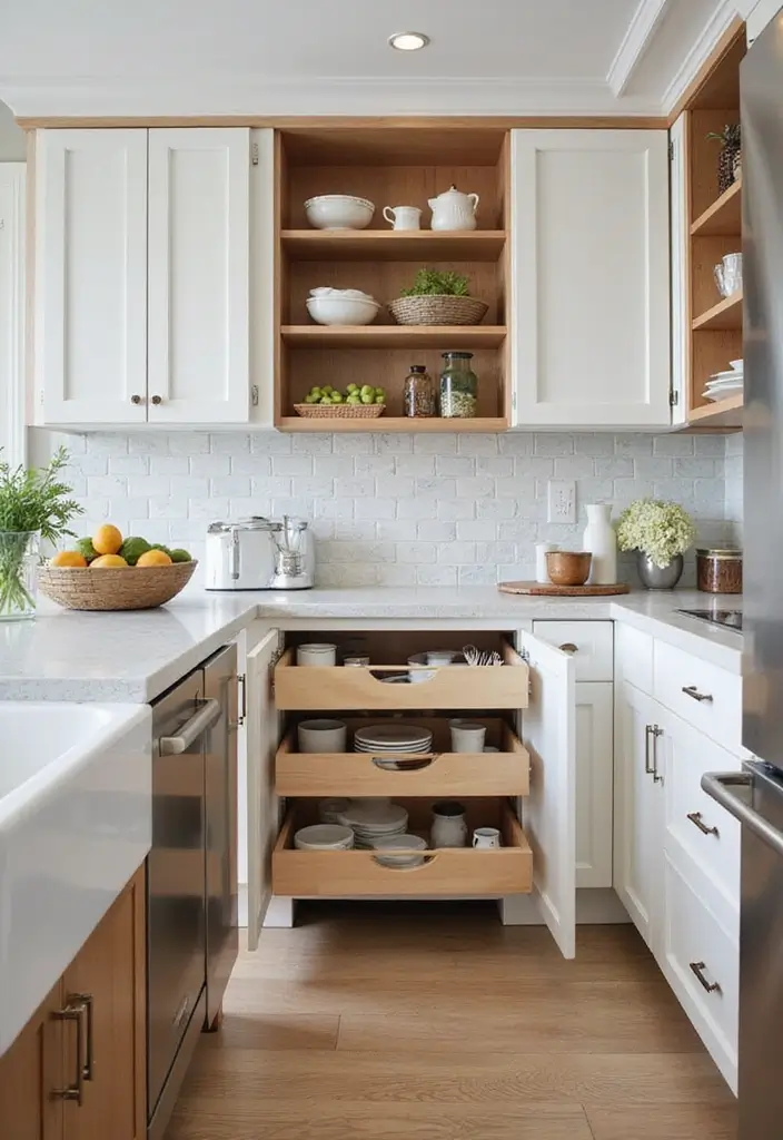 28 Modern Kitchens That Blend Function and Sleek Style 10 28 Modern Kitchens That Blend Function and Sleek Style - 10. Smart Storage Solutions