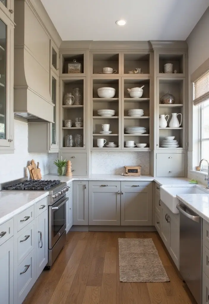 28 Modern Kitchens That Blend Function and Sleek Style 14 28 Modern Kitchens That Blend Function and Sleek Style - 14. Customized Cabinets